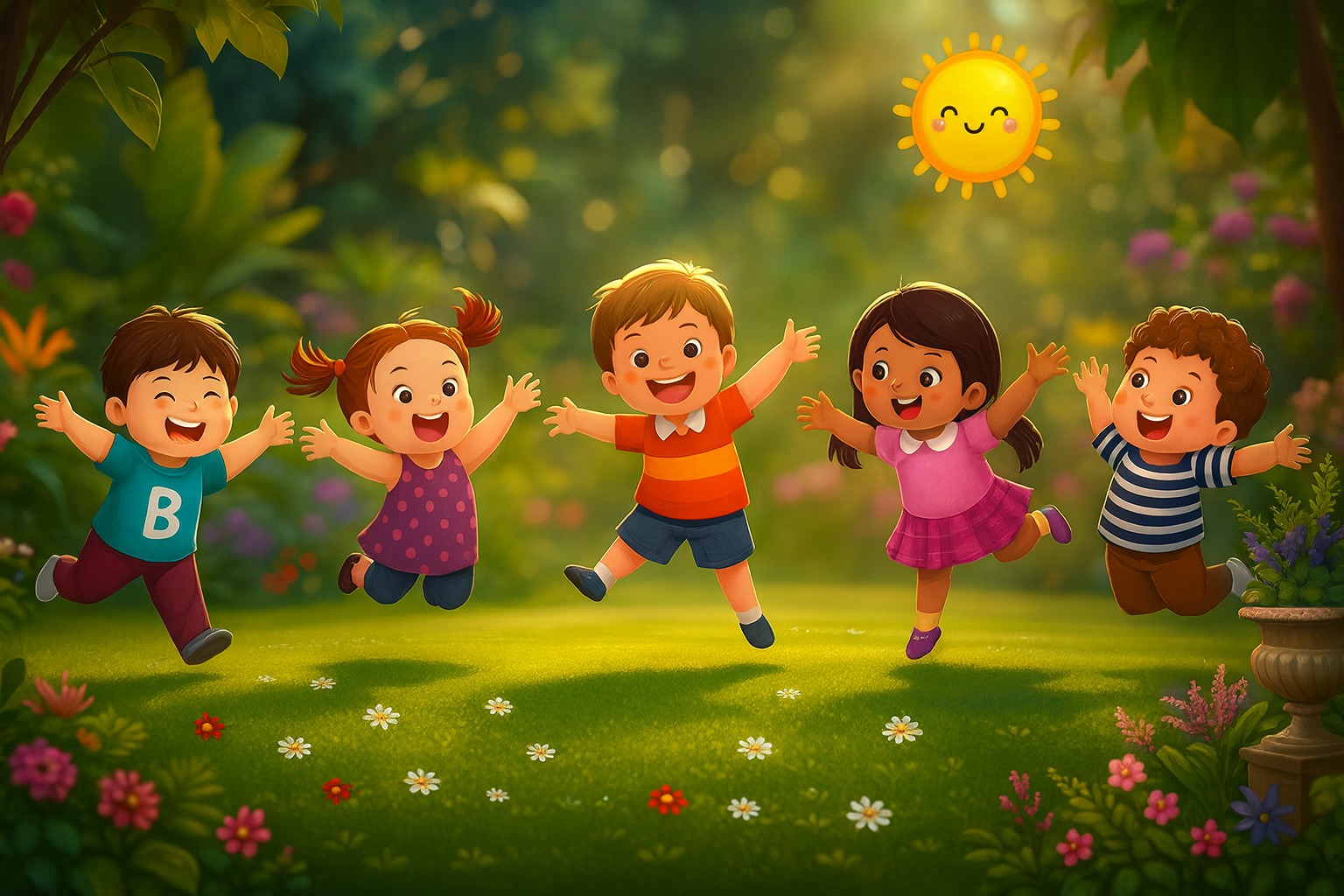 kids poster english