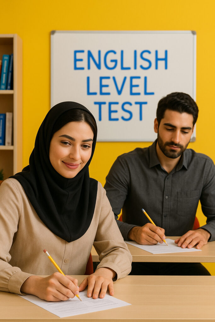 تعیین سطح زبان انگلیسی