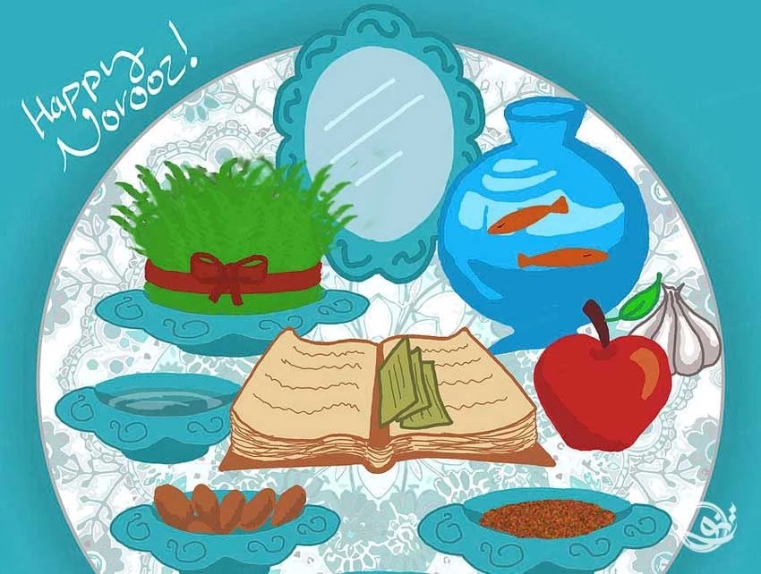 آداب و رسوم عید نوروز به زبان انگلیسی